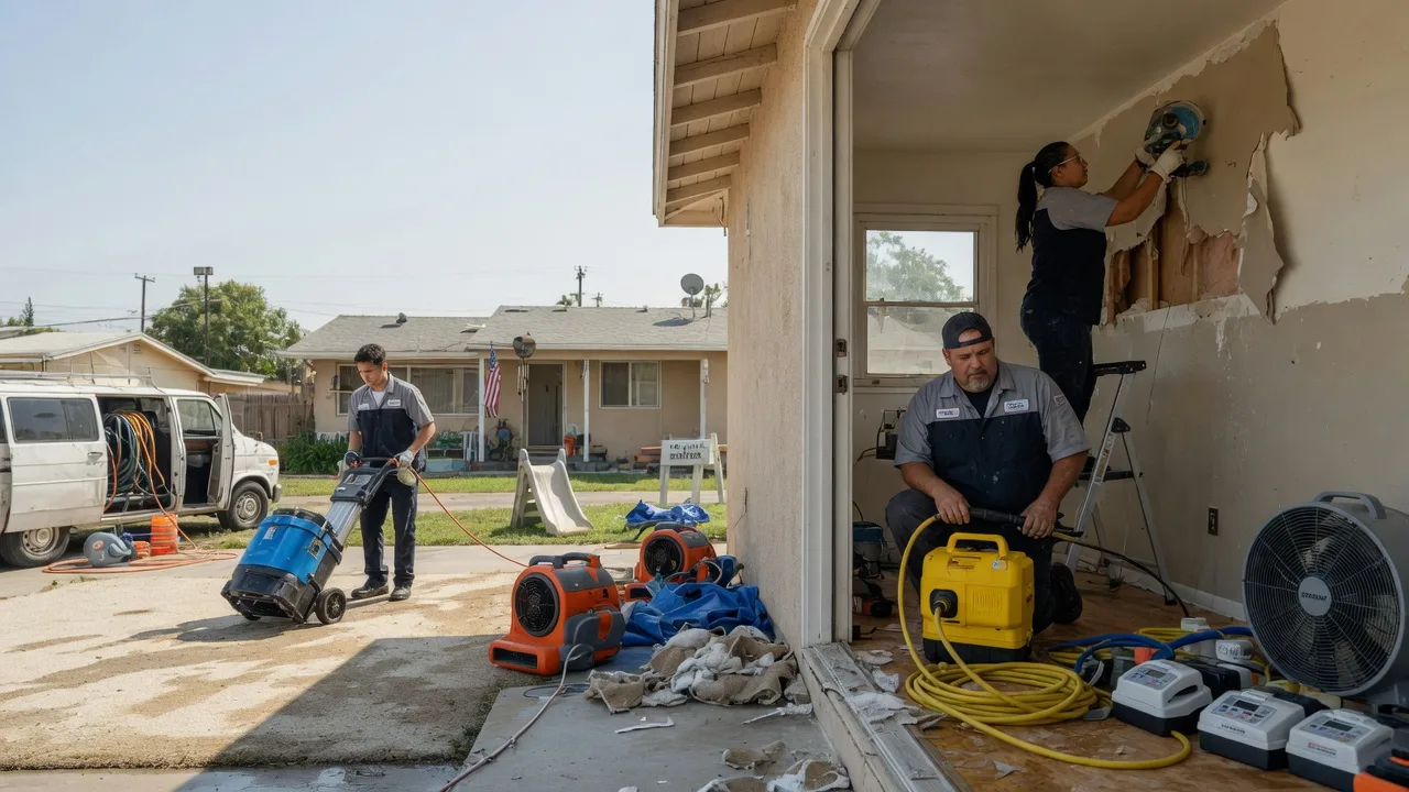 Water Damage Restoration in Davis, NC near me